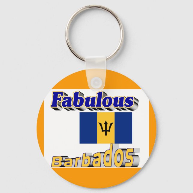 Porte-clés fabulous barbados (Recto)