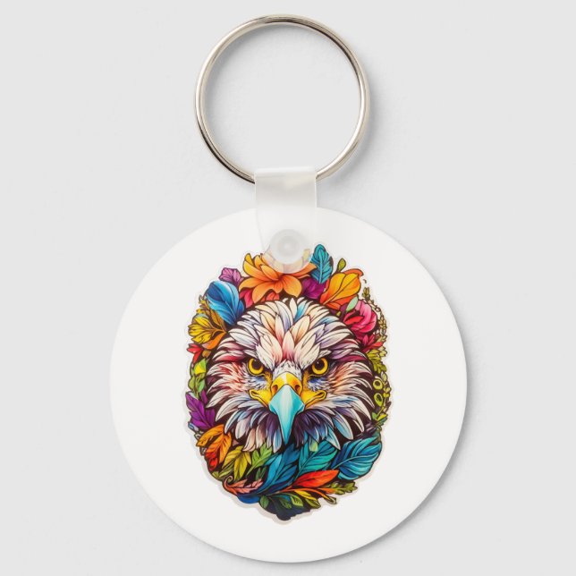 Porte-clés Face d'aigle (Recto)