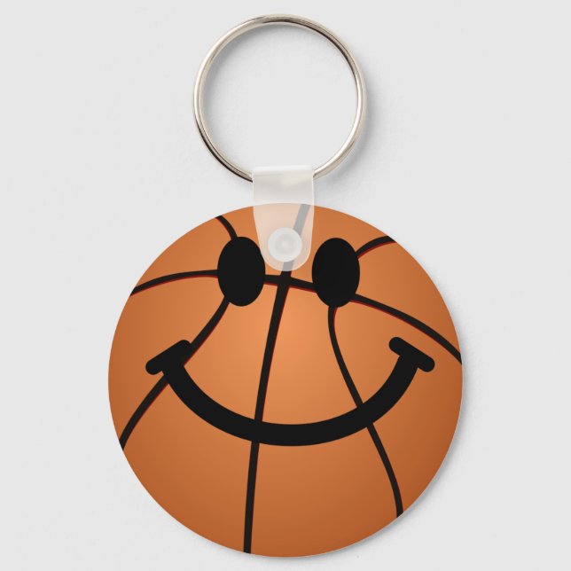 Porte-clés Face de basket-ball (Recto)
