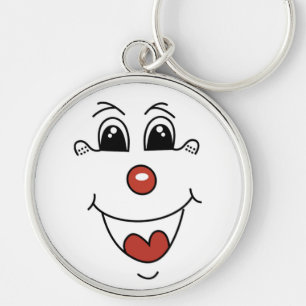 PORTE-CLÉS FACE DE CLOWN