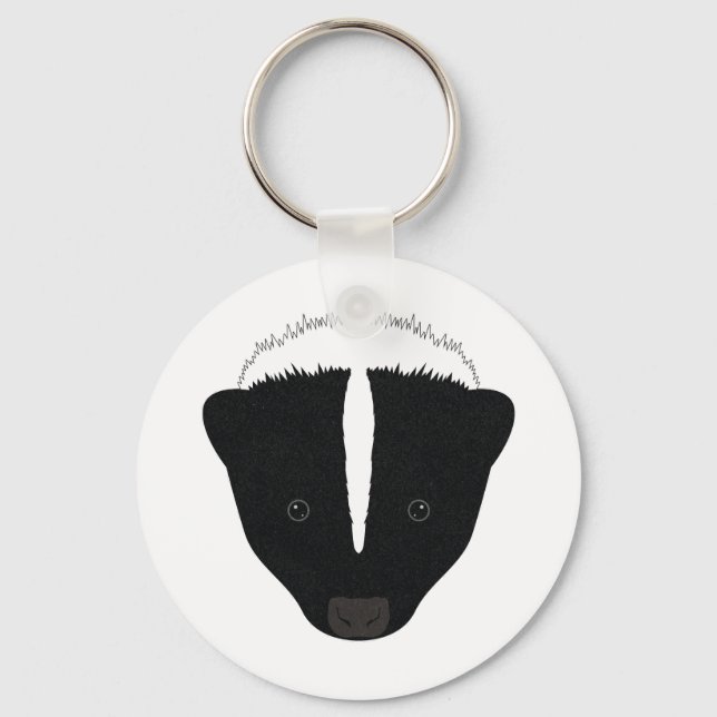 Porte-clés Face de la peau (Recto)