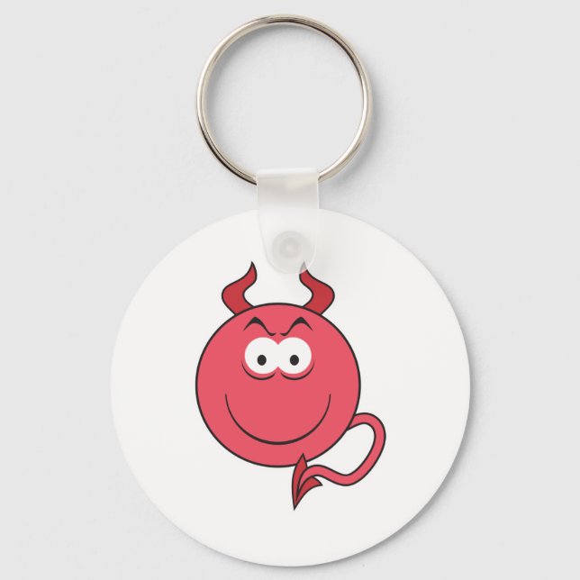 Porte-clés Face diabolique (Recto)