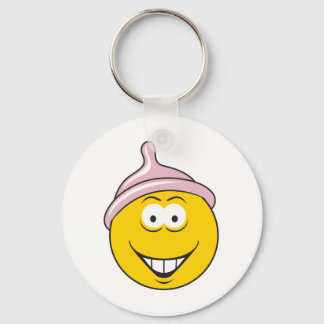 Porte-clés Face du préservatif