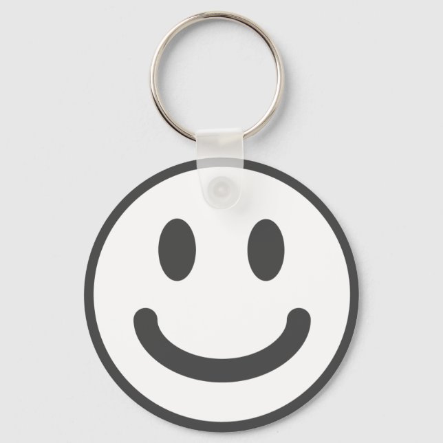 Porte-clés Face/emoji/emoticon/happy face keychain (Recto)