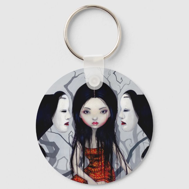 Porte-clés "Faceless Ghosts" Keychain (Recto)