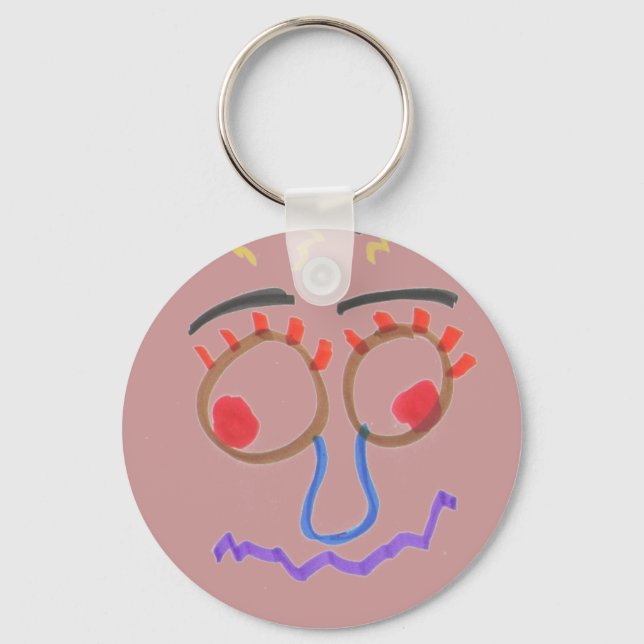 Porte-clés Faces amusantes Porte - clé (Recto)