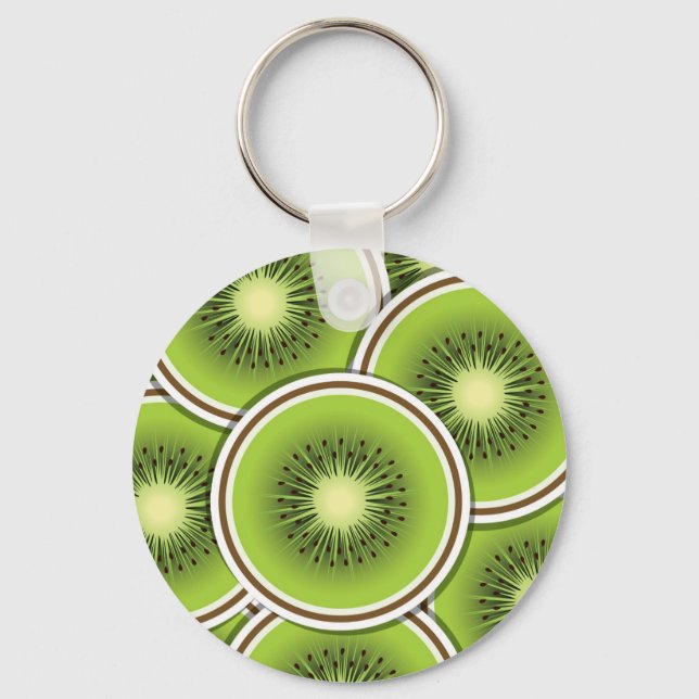 Porte-clés Fâcheux kiwi (Recto)