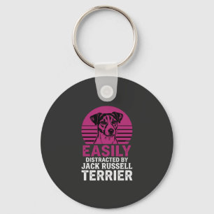 Porte-clés Facilement Distrait Par Jack Russell Terrier