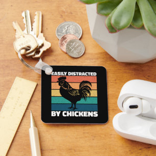 Porte-clés Facilement Distrait Par Les Amateurs D'Agriculture