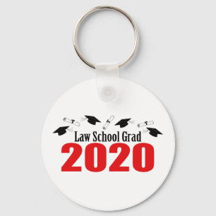 Porte-clés Faculté De Droit De 2020 Casquette Et Diplômes (Ro