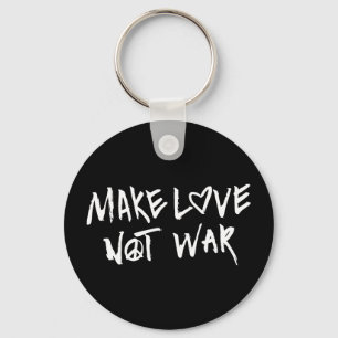 Porte-clés Faire de l'amour pas la guerre