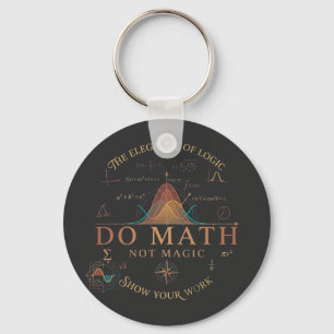 Porte-clés Faire des Maths Pas de la Magie Maillot à Manches