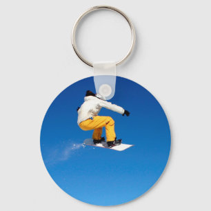 Porte-clés Faire du surf des neiges