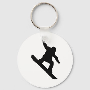 Porte-clés Faire du surf des neiges