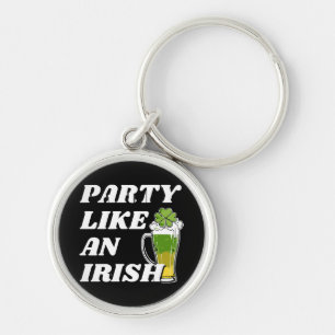 Porte-clés Faire la fête comme un Irlandais