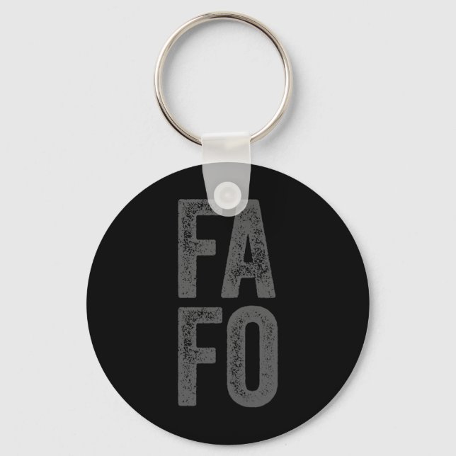 Porte-clés Faire le con, Découvrir  (Recto)