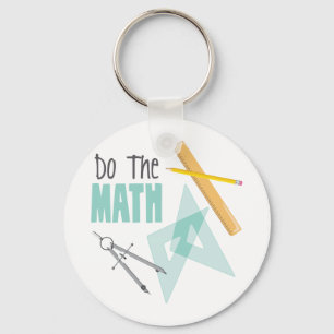 Porte-clés Faire le mathe