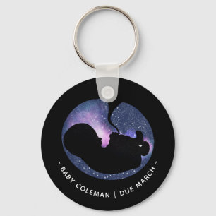 Porte-clés Faire-part de grossesse Étoiles Baby Spirituel