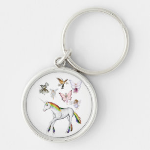 Porte-clés Fairies Color the Unicorn