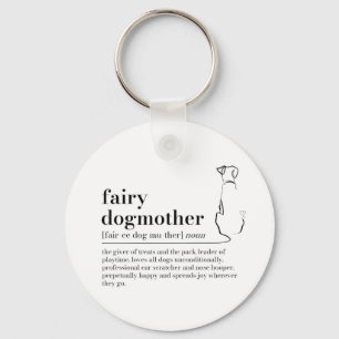 Porte-clés Fairy Dogmère Définition Cercle de clé, Chien Mum 