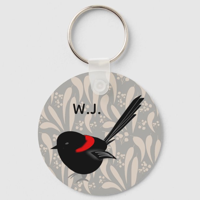 Porte-clés Fairy Wren (Recto)