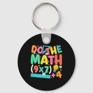 Porte-clés Fais Les Maths 67 Mème Drôle Six Sept Professeur