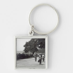 Porte-clés Faisant un cycle dans Hyde Park, c.1910