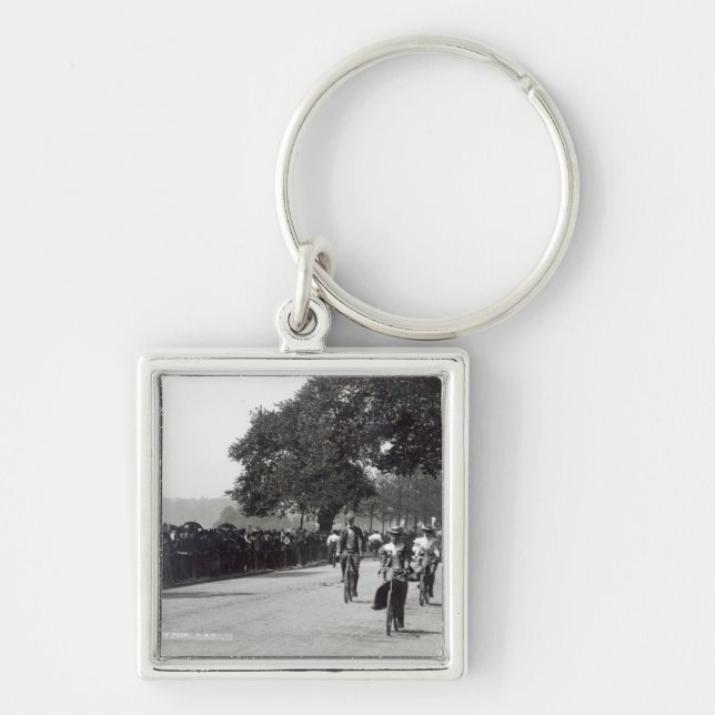 Porte-clés Faisant un cycle dans Hyde Park, c.1910 (Devant)