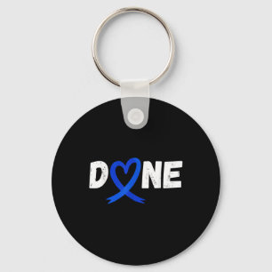 Porte-clés Fait Dernière Journée De Radiation Chemo Colon Can