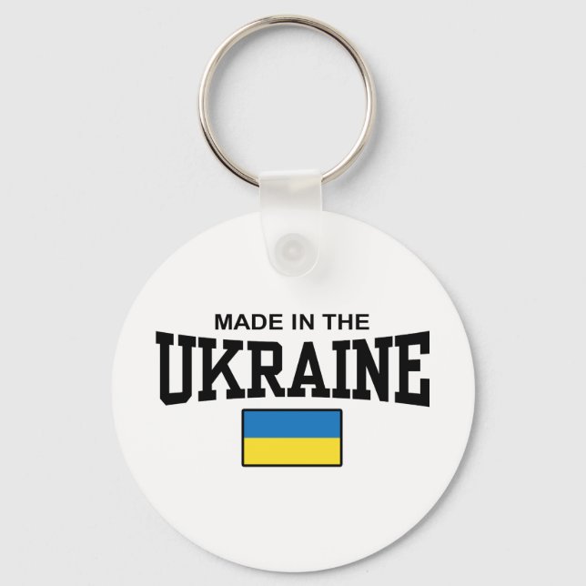Porte-clés Fait En Ukraine (Recto)