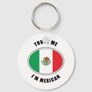 Porte-clés Faites-moi confiance je suis mexicain