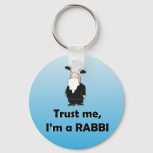 Porte-clés Faites-moi confiance je suis un rabbin - humour