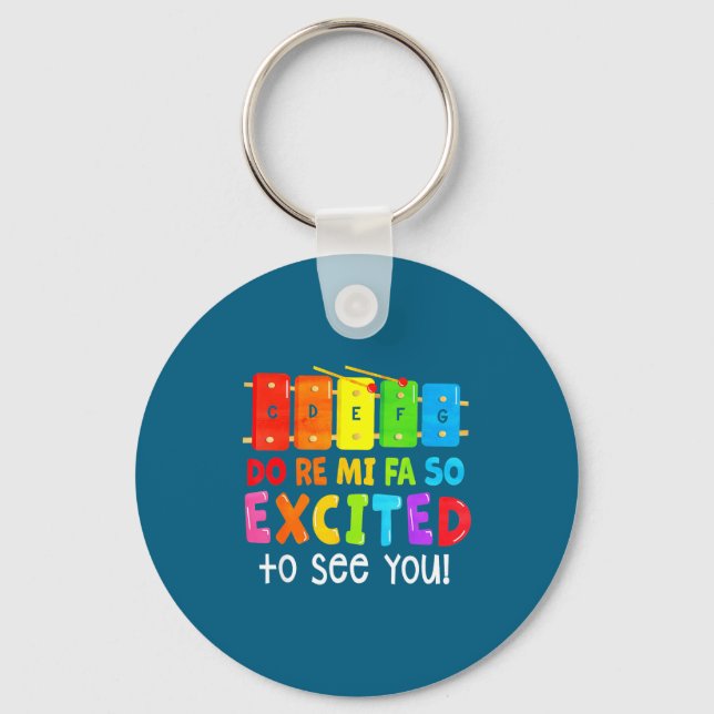 Porte-clés Faites-vous Ré Mi Fa So Excité (Recto)