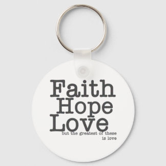 Porte-clés Faith Hope Love Porte - clé