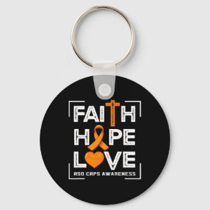 Porte-clés Faith Hope Love Rsd Crps Sensibilisation 1