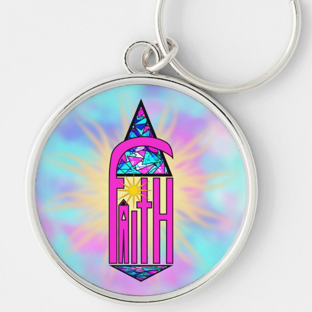 Porte-clés Faith ~ Steeple (Devant)
