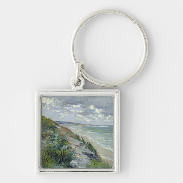 Porte-clés Falaises par la mer chez Trouville (Devant)