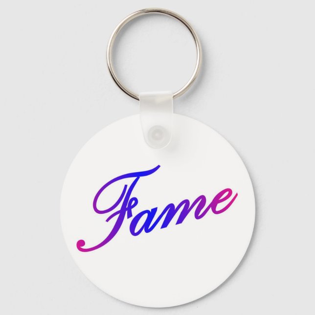 Porte-clés Fame (Recto)