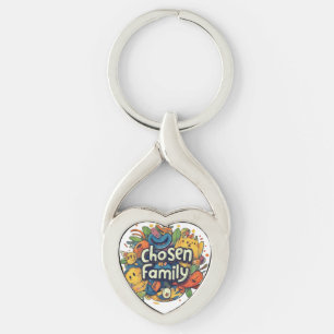 Porte-clés Famille choisie