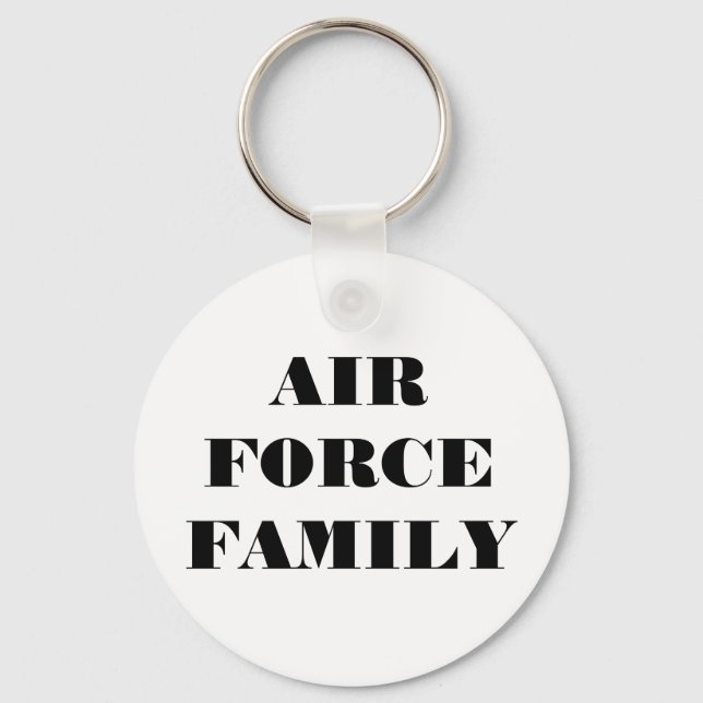 Porte-clés Famille de la Force aérienne porte - clé (Recto)
