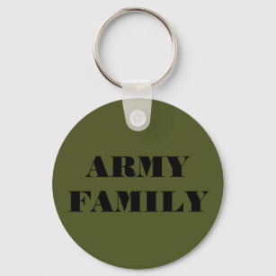 Porte-clés Famille de l'armée porte - clé