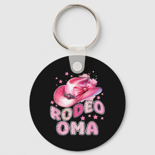 Porte-clés Famille de Rodeo Oma Cowgirl Rose 1er Anniversaire