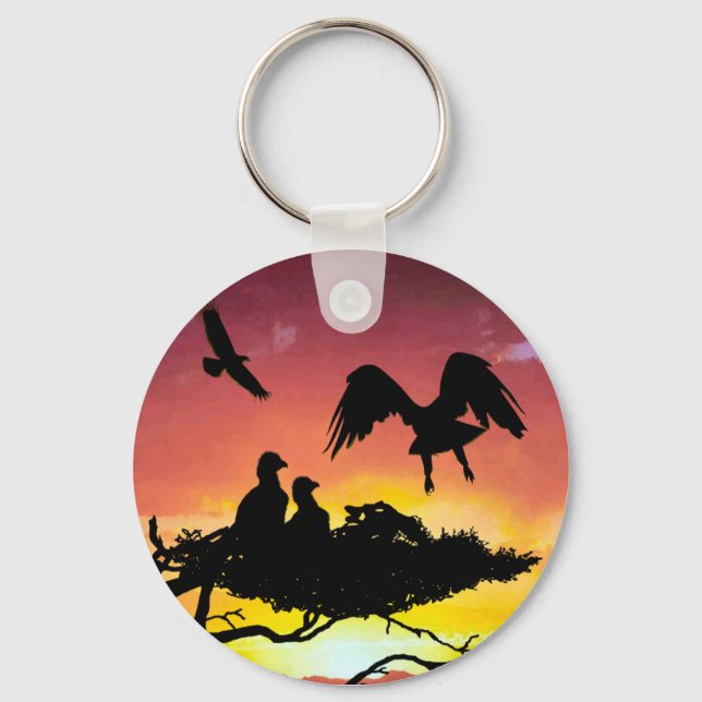 Porte-clés Famille Eagle (Recto)