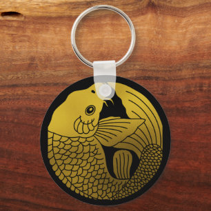 Porte-clés Famille japonaise Crest-Carp