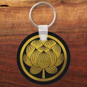 Porte-clés Famille Japonaise Crest-Lotus