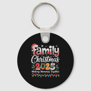 Porte-clés Famille Noël 2025 Matching tenue Xmas Squad S