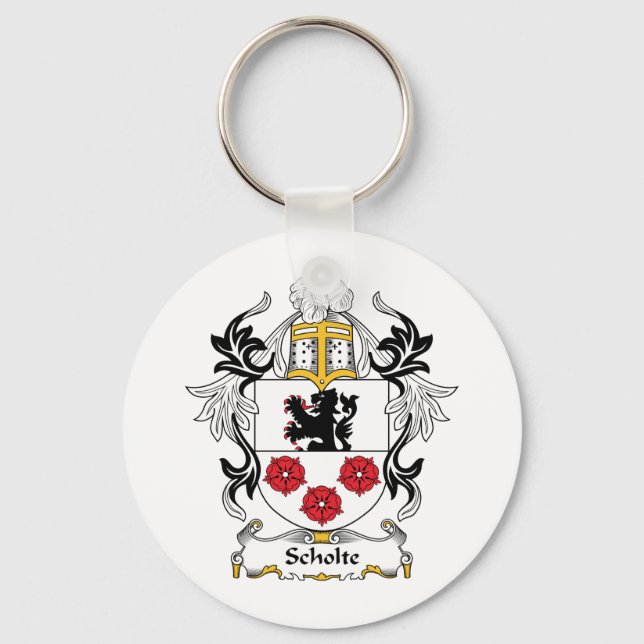 Porte-clés Famille Scholte Crest (Recto)