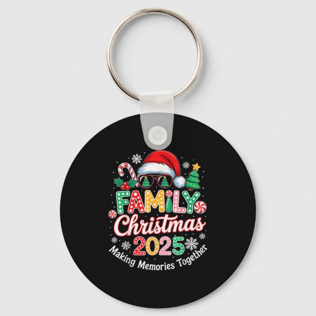 Porte-clés Family Christmas 2025 Christmas Squad Xmas Matchin (Recto)