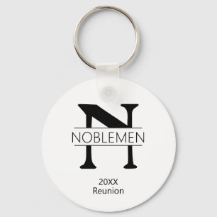 Porte-clés Family Reunion Button Monogram Keychain