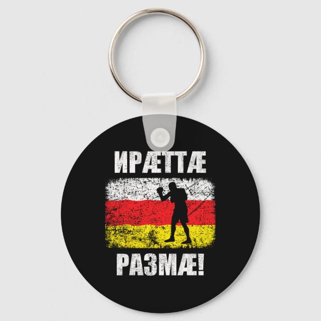 Porte-clés Fan De Boxe Ossète Iraettae Razmae (Recto)